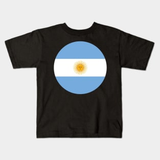 Argentinian Flag Kids T-Shirt